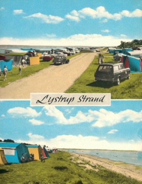 VED STRANDEN - LYSTRUP STRAND, postkort 1960erne.jpg VED STRANDEN - LYSTRUP STRAND, postkort 1960erne.jpg